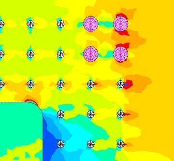 Stress analysis of repaired bolted joints.