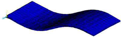 Prediction of deformation and buckling angle in metallic sheets due to laser forming.